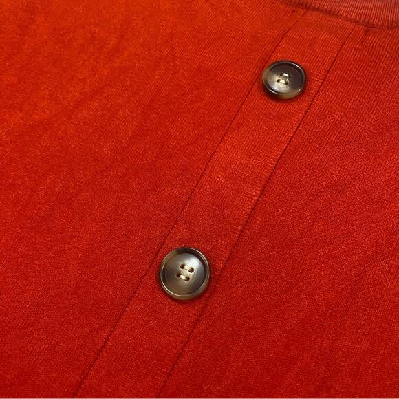 Orange Creek Red Sweater with Button Back Details - Picture 6 of 11